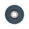 Pferd 5" x 5/8-11 Thd. POLIFAN Flap Disc - Z PSF EXTRA STEELOX, Zirconia, 40 Grit, Flat 60493 - alternate 3